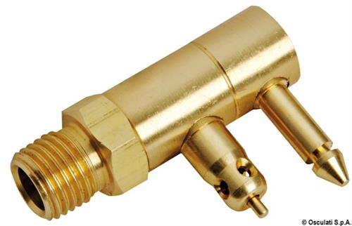 Innesto Yamaha maschio lato sebatoio ottone